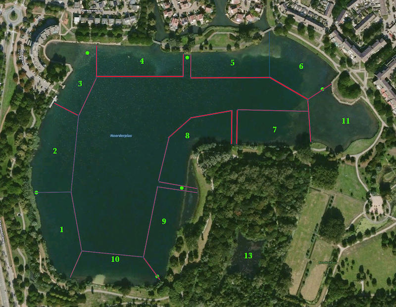Stekkenkaart Noorderplas
