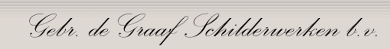 Logo Gebr. de Graaf Schilderwerken